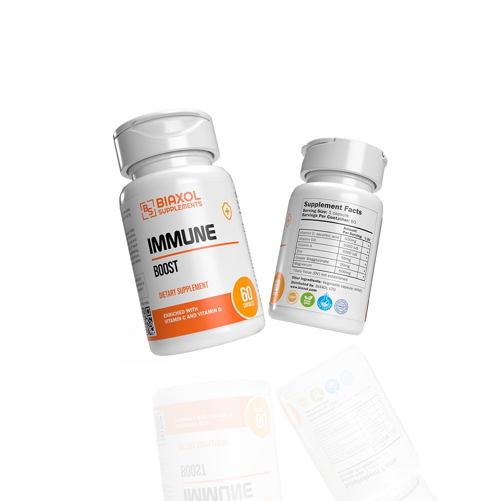 Immune Boost (60 capsules) Biaxol Supplements
