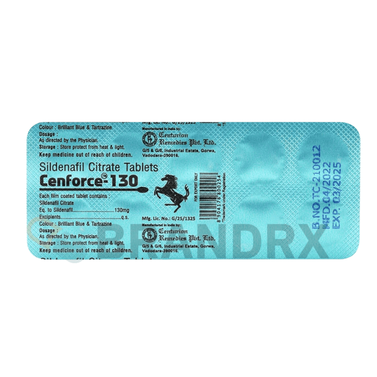 Cenforce 130 mg Centurion Laboratories