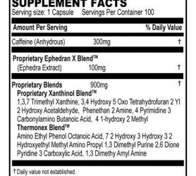 EPH 100 Hard Rock Supplements HardRock Supplements